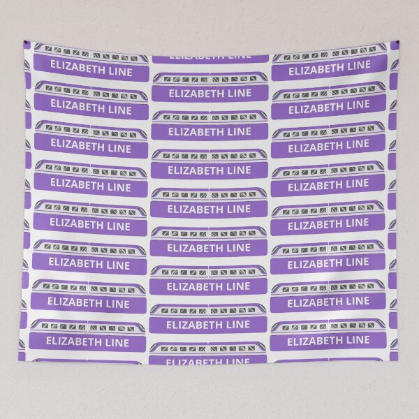 Item preview, Elizabeth Line Purple Train designed and sold by LoloTrends.