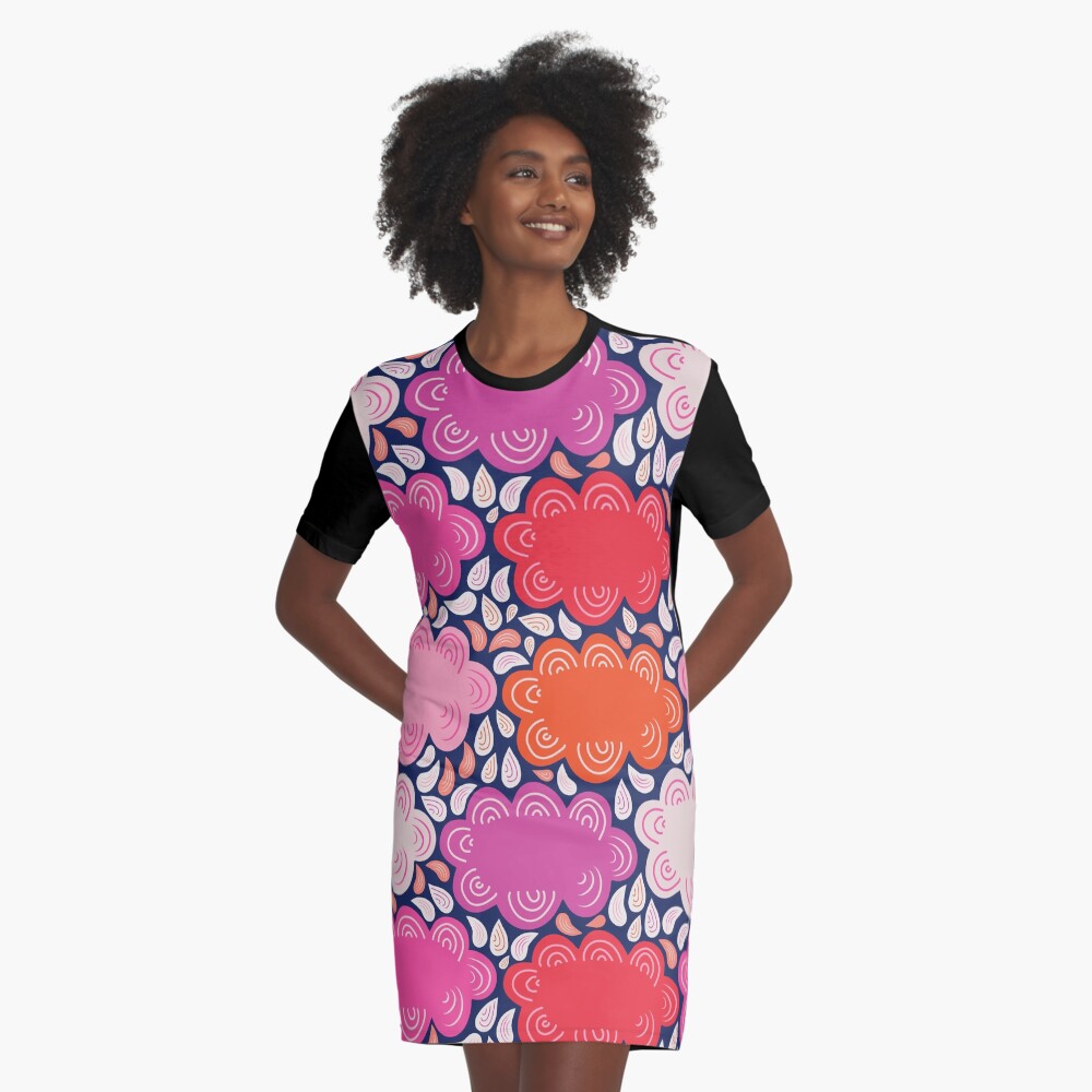 Item preview, Graphic T-Shirt Dress designed and sold by joanherlinger.