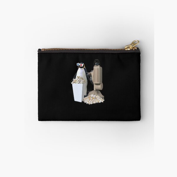 Item preview, Cartoon Penguin At Movie Night designed and sold by sbachstroem.