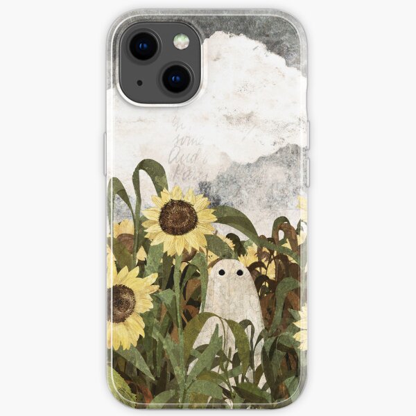 There's A Ghost in the Sunflower Field Again... iPhone Soft Case