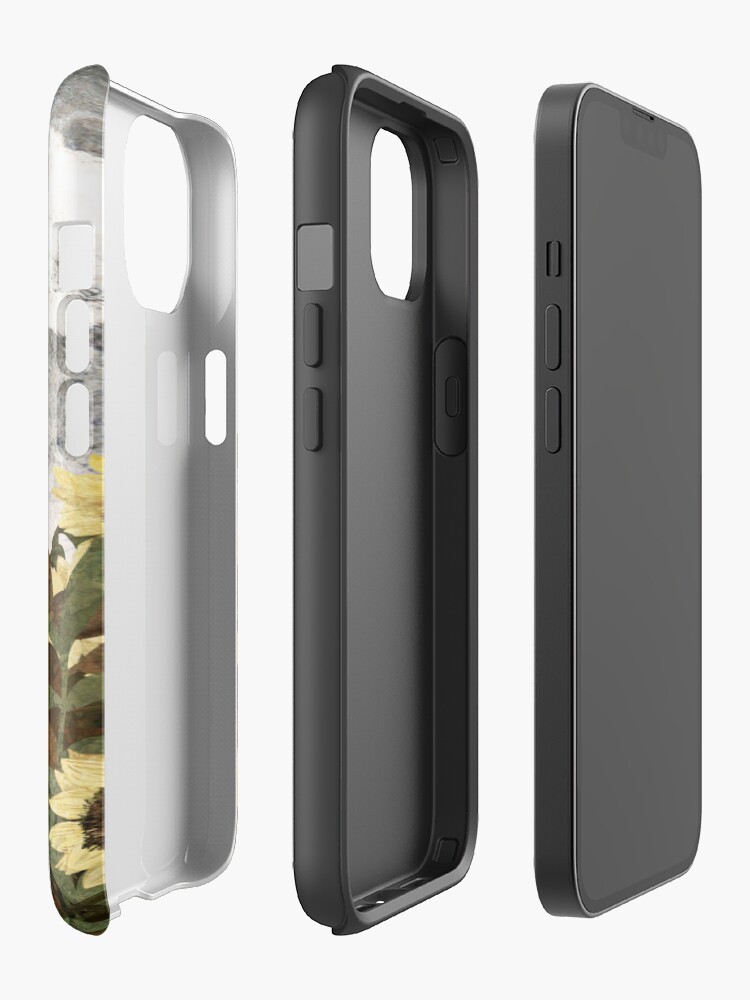 Alternate view of There's A Ghost in the Sunflower Field Again... iPhone Case