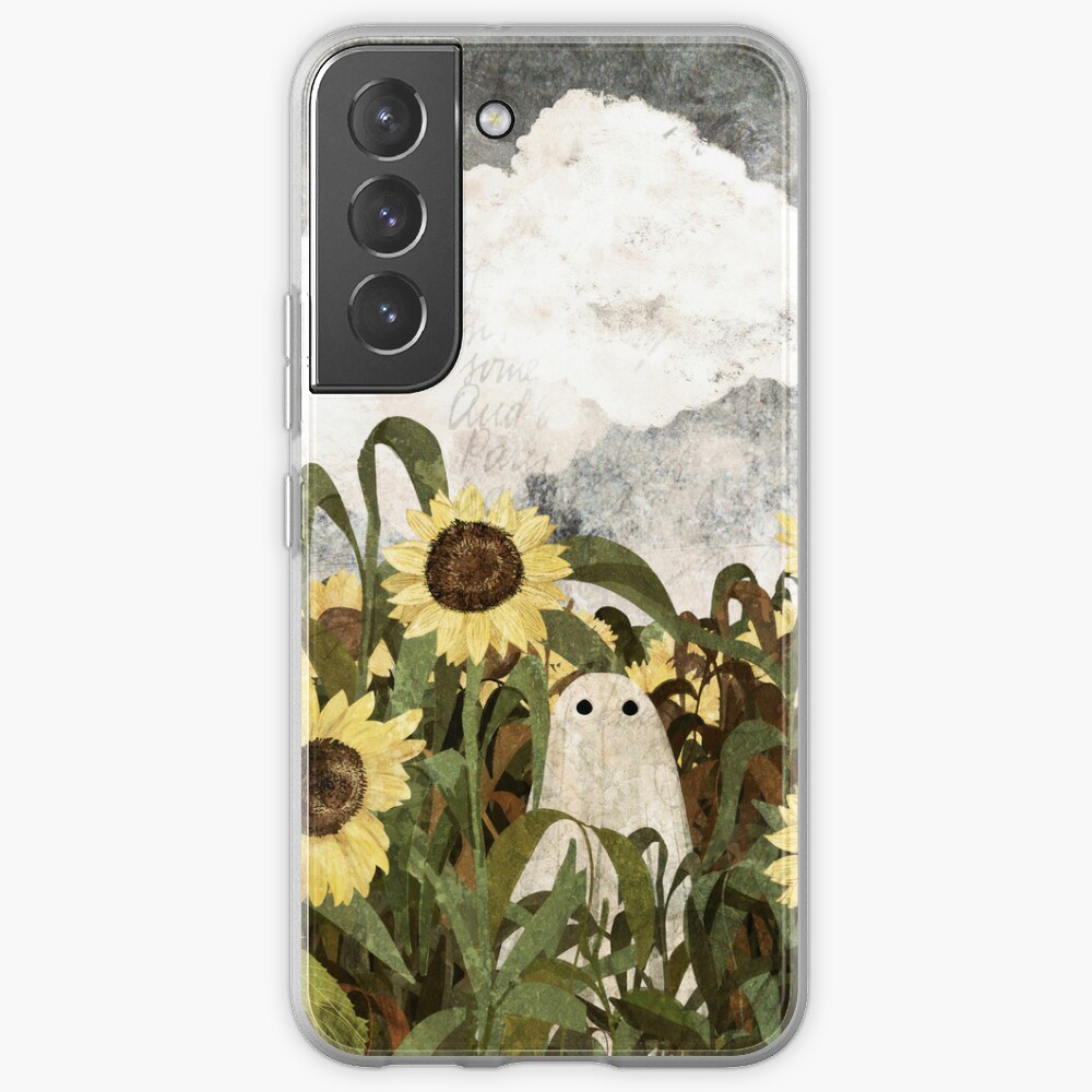 There's A Ghost in the Sunflower Field Again... Samsung Galaxy Phone Case