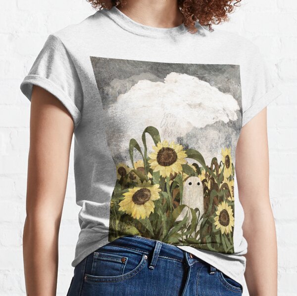 There's A Ghost in the Sunflower Field Again... Classic T-Shirt