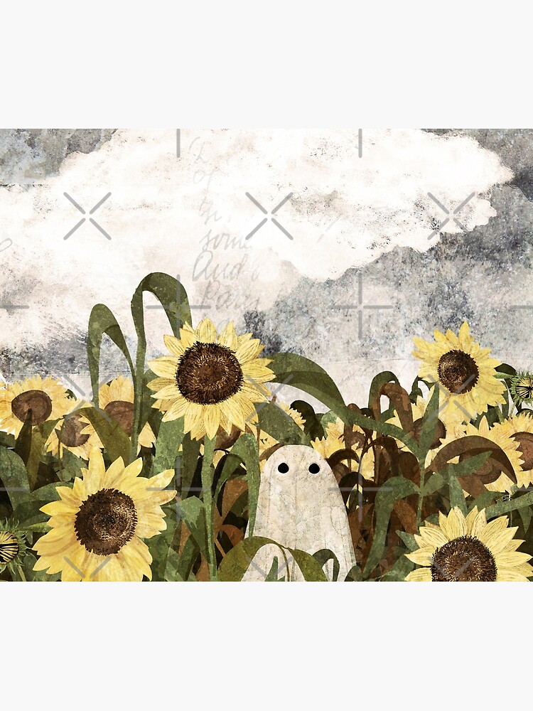 There's A Ghost in the Sunflower Field Again... by katherineblower