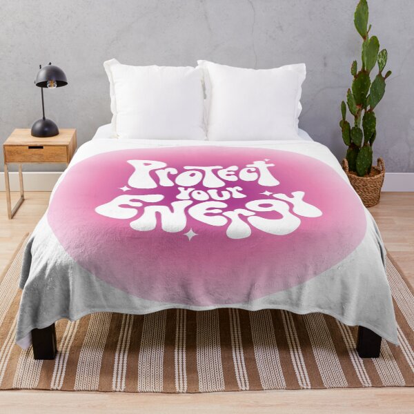 Item preview, Protect your energy Sahasrara designed and sold by retrippy.