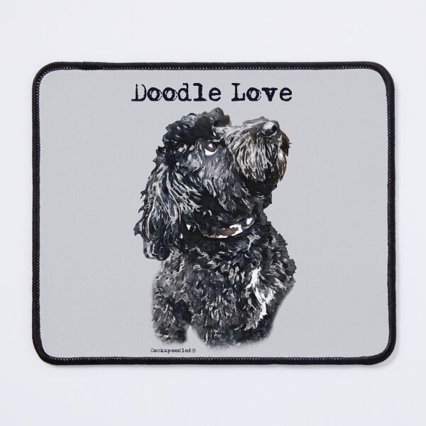 Item preview, Black Doodle Dog  designed and sold by Happy Dog Doodles.
