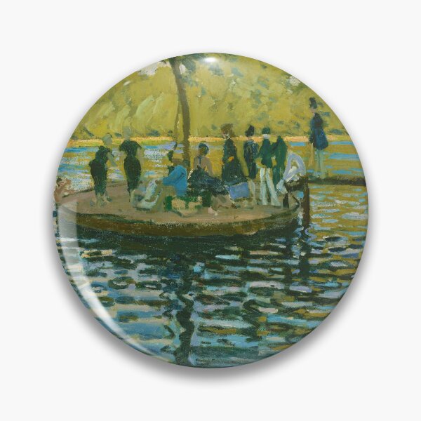 Item preview, La Grenouillère by Claude Monet (1869) designed and sold by allhistory.