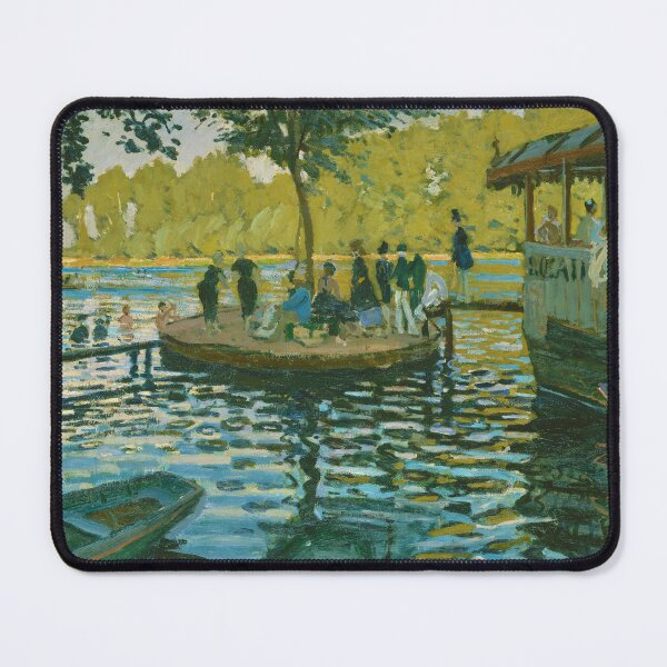 Item preview, La Grenouillère by Claude Monet (1869) designed and sold by allhistory.