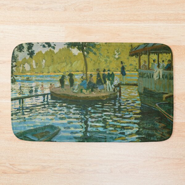 Item preview, La Grenouillère by Claude Monet (1869) designed and sold by allhistory.