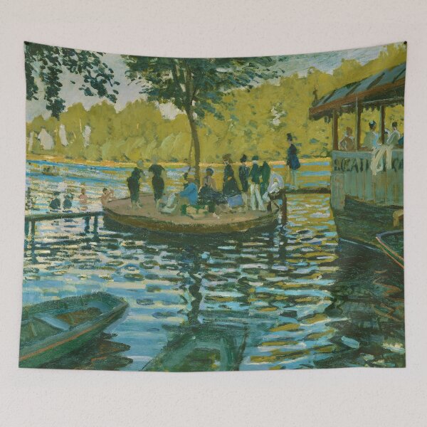 Item preview, La Grenouillère by Claude Monet (1869) designed and sold by allhistory.