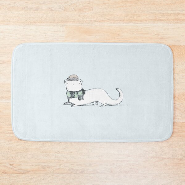 Item preview, Ermine in Hat & Scarf designed and sold by SophieCorrigan.
