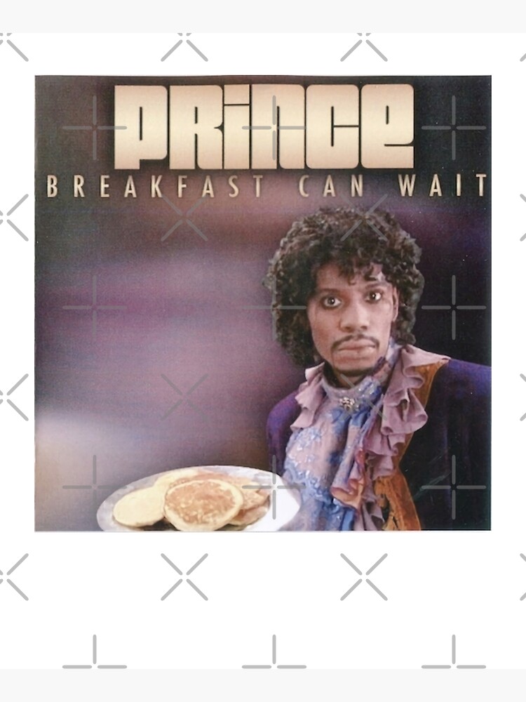 Disover Breakfast Can Wait Premium Matte Vertical Poster