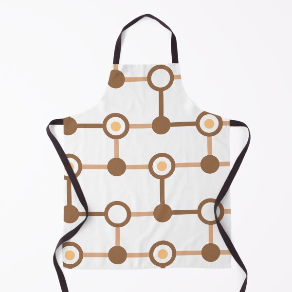 Item preview, Brown Circle Link Geometric Pattern designed and sold by Moyanana.