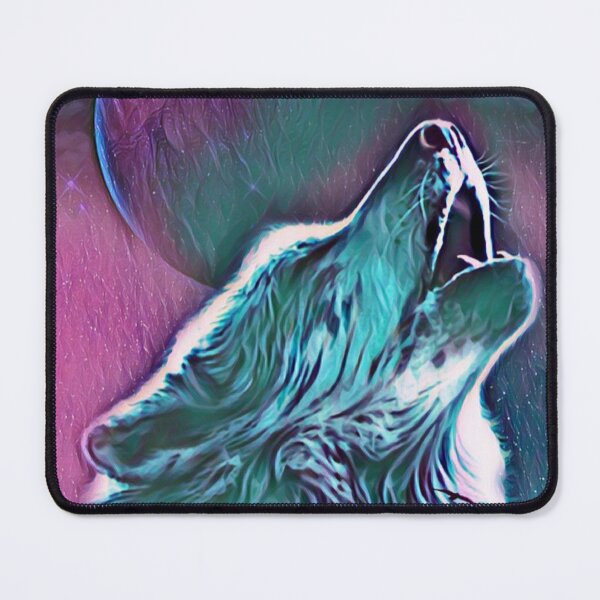 Item preview, Wolf howling at the Moon designed and sold by MerWishes.