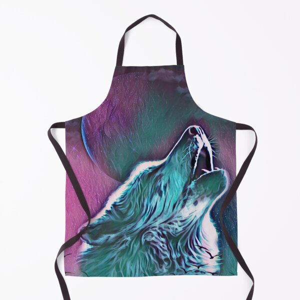 Item preview, Wolf howling at the Moon designed and sold by MerWishes.