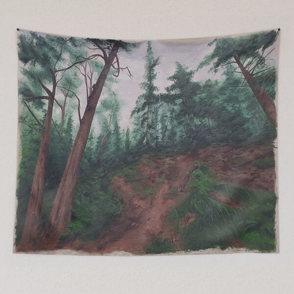 Item preview, Misty Forest Woodlands in Scotland designed and sold by Morgan Jenkins.