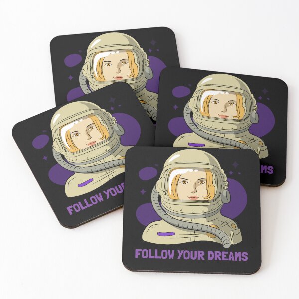 Item preview, FOLLOW YOUR DREAMS Reaching Space designed and sold by LargeShop.