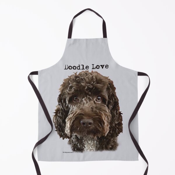 Item preview, Chocolate Brown Doodle Dog  designed and sold by Happy Dog Doodles.