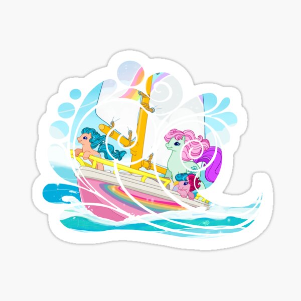 Sunny Seas Sticker