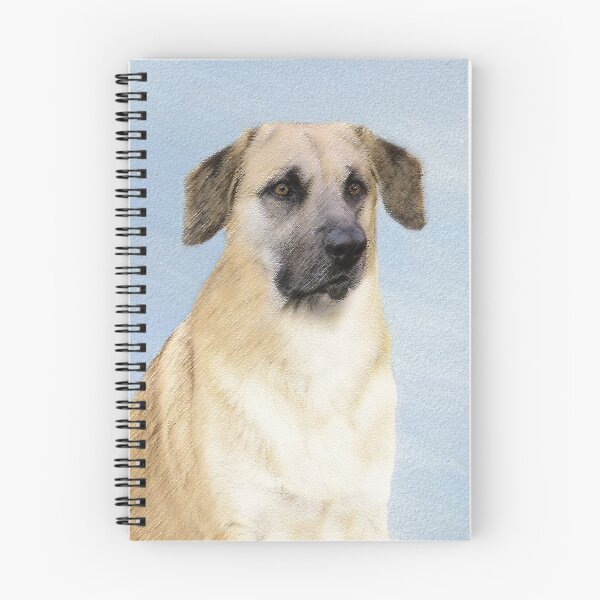 Item preview, Chinook (Dropped Ears) Painting - Original Dog Art designed and sold by alpendesigns.