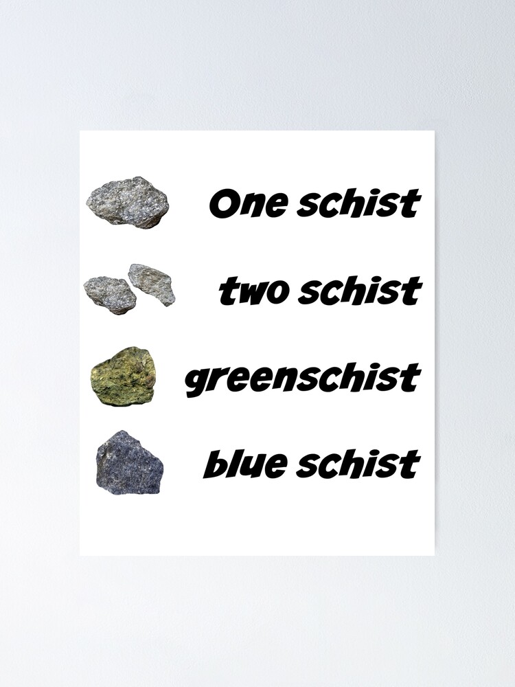 One Schist Two Schist T-Shirt One Schist Two Schist T-Shirt