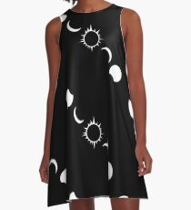 Solar Eclipse A-Line Dress