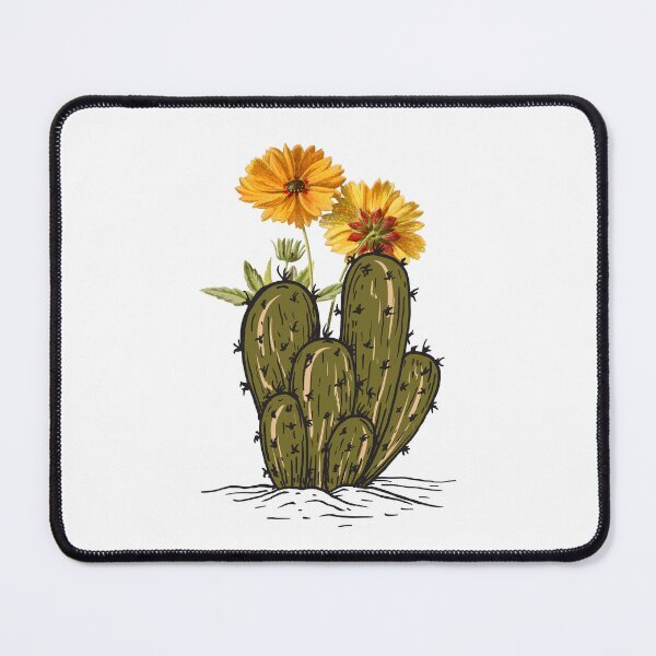 Item preview, Desert Cactus Yellow Flowers designed and sold by HappyLifeCreate.
