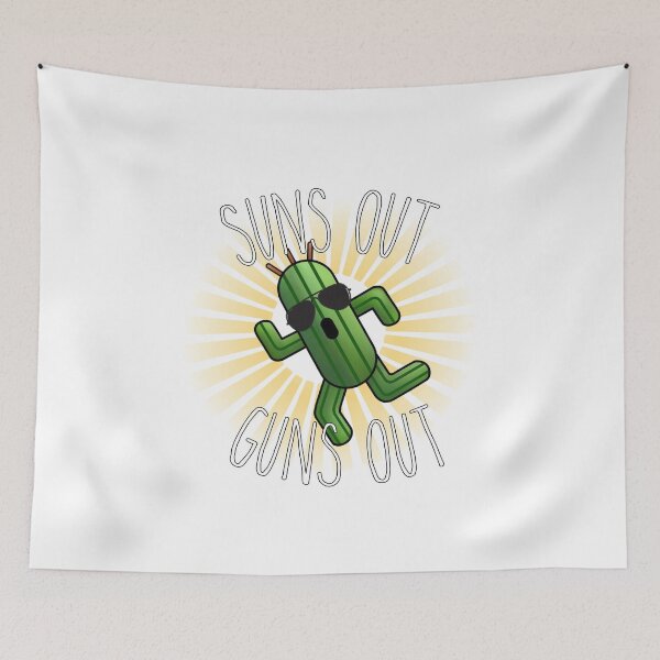 Item preview, Final Fantasy Cactuar - Suns Out Guns Out (V.1) designed and sold by Breakfast  Collective.