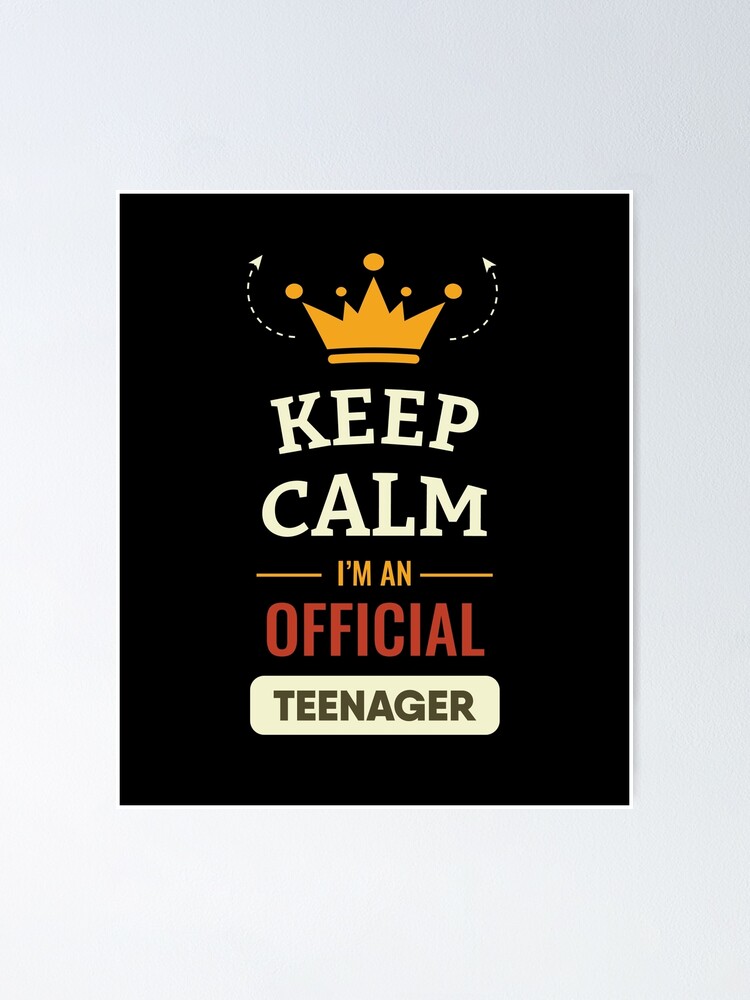 Keep Calm I Am Official Poster for Sale by urbantale | Redbubble