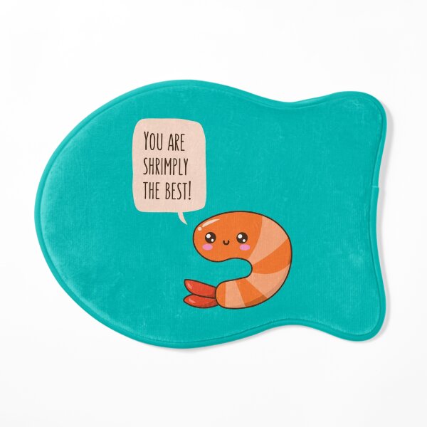 Cute Shrimp Motivation Cat Mat