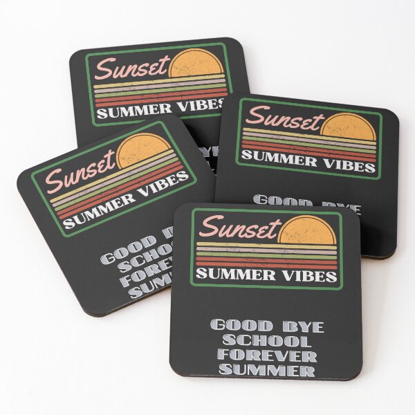 Item preview, Sunset summer vibes good bye school forever summer designed and sold by klimov0101.