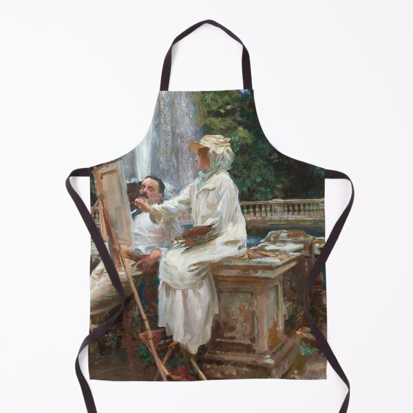 Item preview, The Fountain, Villa Torlonia, Frascati, Italy | John Singer Sargent | 1907 Art designed and sold by CJET.