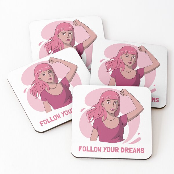 Item preview, FOLLOW YOUR DREAMS Successful Woman Leader designed and sold by LargeShop.