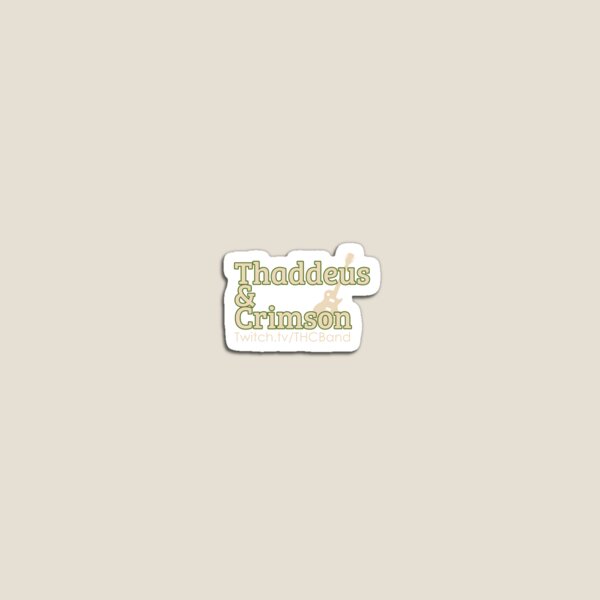 Item preview, Thaddeus & Crimson | Twitch.tv/THCBand x Redbubble Exclusive Premium NFT's and Merchandising designed and sold by Adam Moyer.