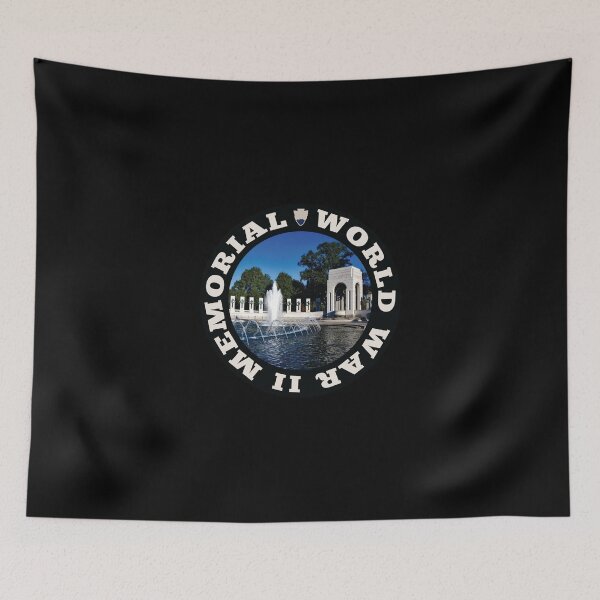 Item preview, World War Ii Memorial Circle Sticker designed and sold by janlzmaude.