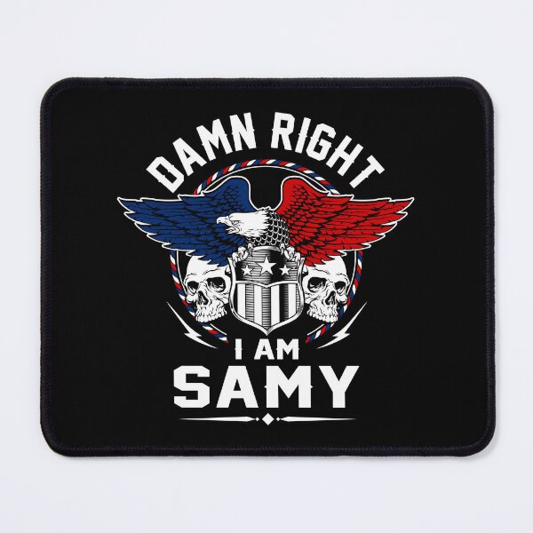 Item preview, Samy Name T Shirt - Damn Right I Am Samy Gift Item Tee designed and sold by rolandchel.