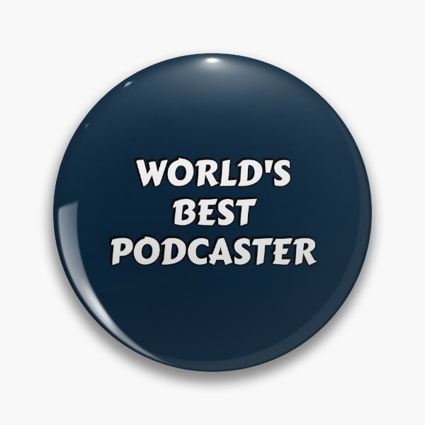 Item preview,   Worlds best Podcaster designed and sold by Inspirationmotivation.
