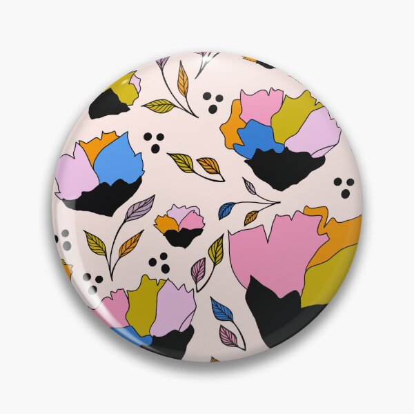 Item preview, Bright Floral Buds Pattern designed and sold by erikakcreates.