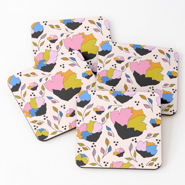 Item preview, Bright Floral Buds Pattern designed and sold by erikakcreates.