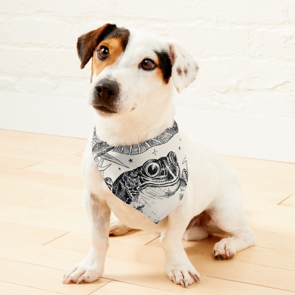 Item preview, Pet Bandana designed and sold by MinistryOfFrogs.