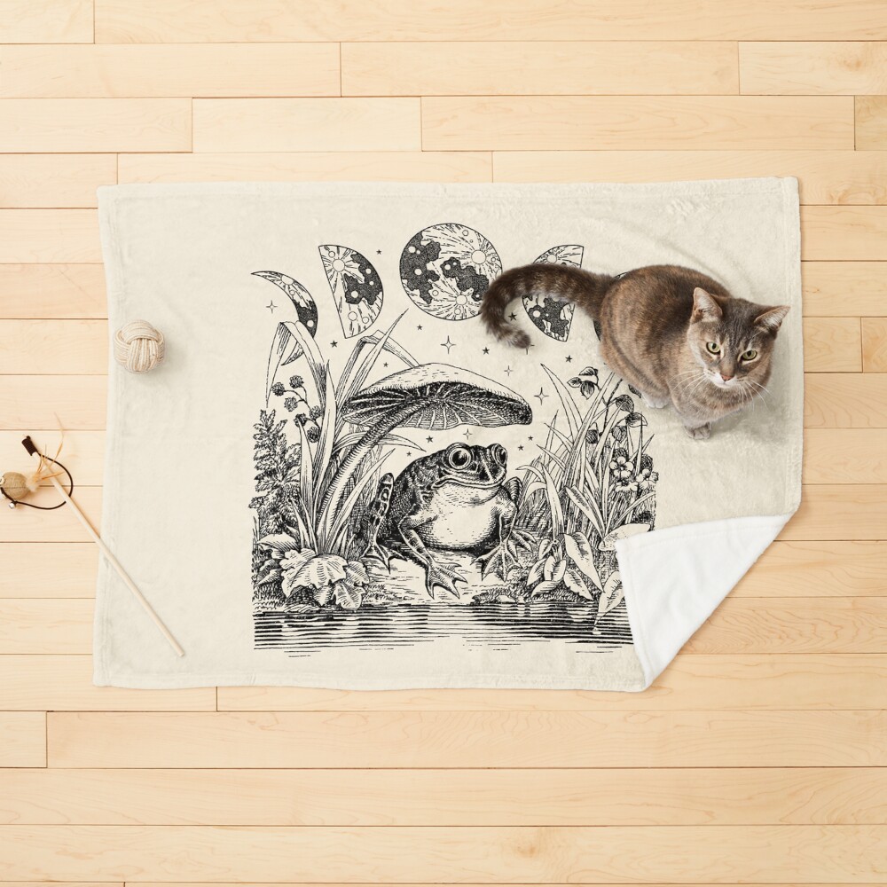 Item preview, Pet Blanket designed and sold by MinistryOfFrogs.