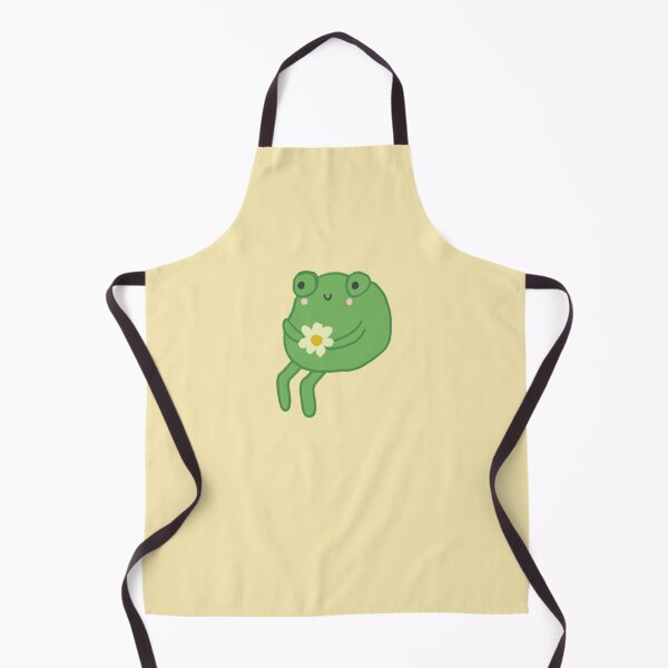 Item preview, Frog Birthday Cake Meme: Cottagecore Aesthetic, Cute Frogge Sitting with Flower, Funny Sad Froggy designed and sold by MinistryOfFrogs.