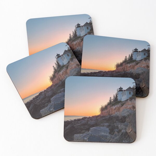 Item preview, Bass Harbor Lighthouse at Sunset designed and sold by Chalycejordan.