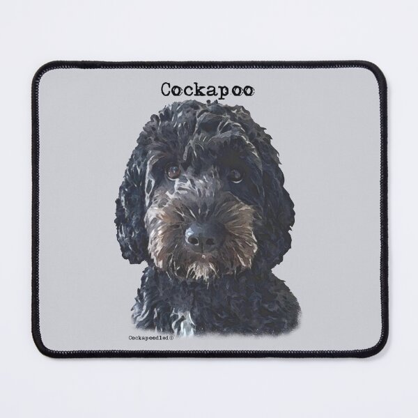 Item preview, Black Cockapoo Dog designed and sold by Happy Dog Doodles.