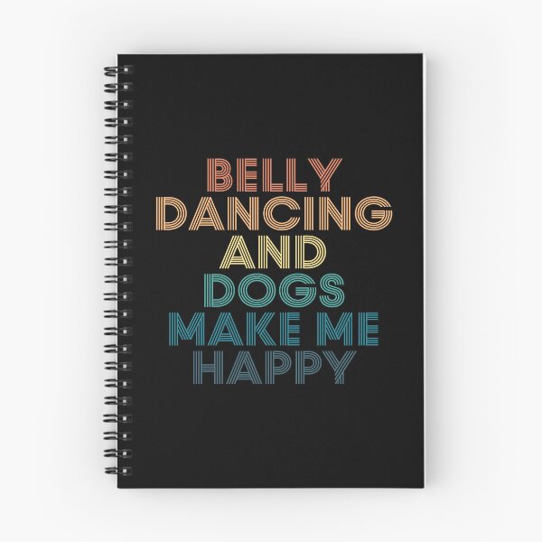 Item preview, Belly dancing And Dogs Make Me Happy- Gift for Belly dancing & Dogs Fans designed and sold by kindxinn.