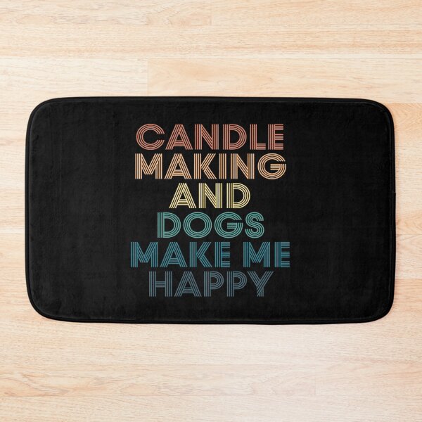 Item preview, Candle making And Dogs Make Me Happy- Gift for Candle making & Dogs Fans designed and sold by kindxinn.