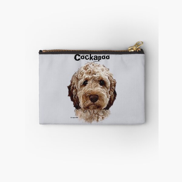Item preview, Brown and White Cockapoo Dog  designed and sold by Happy Dog Doodles.