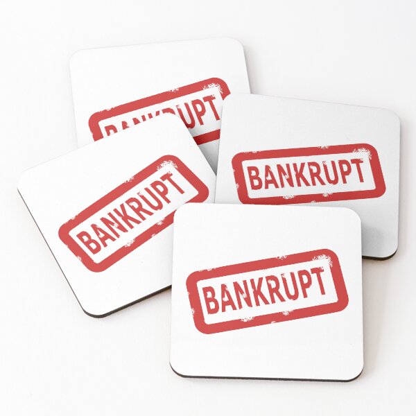 Item preview, BANKRUPT designed and sold by JustCoolShop.
