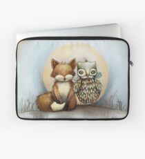 fox and owl Laptop Sleeve