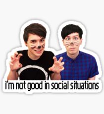 Dan and Phil Sticker